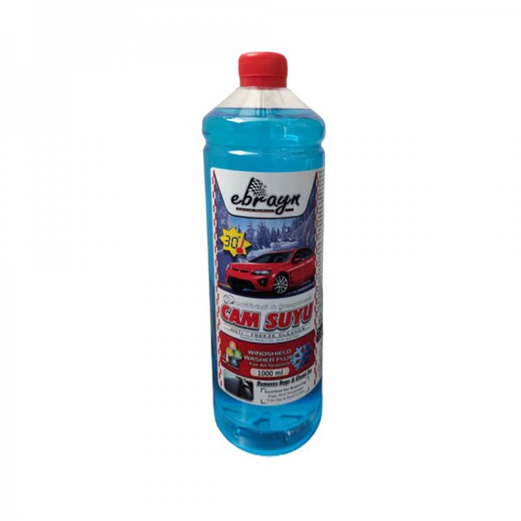 Antifrizli Şampuanlı Oto Araba Silecek Cam Suyu -30 1 Litre