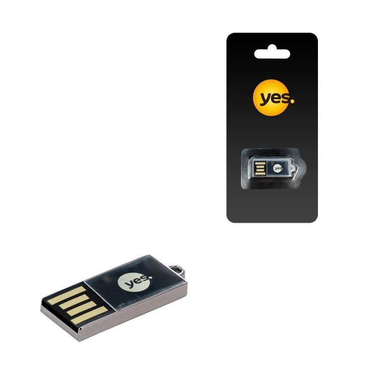 YES 8GB USB 3.0 Mini Flash Bellek