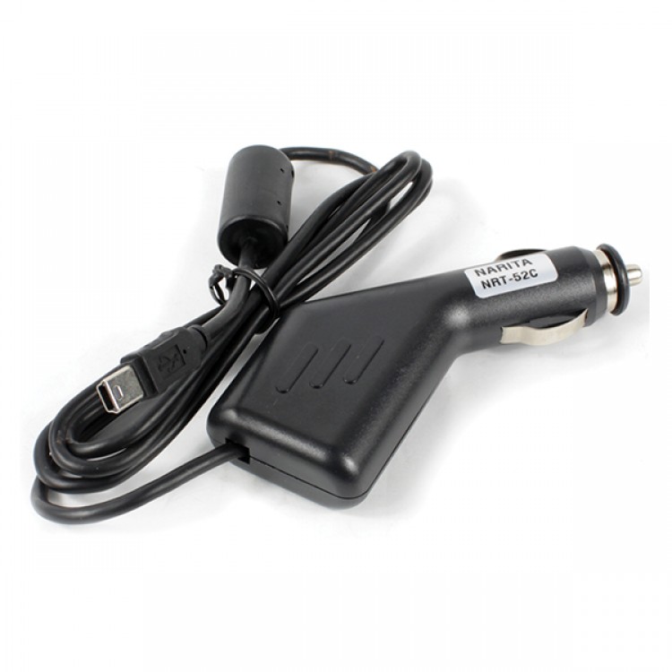 Navigasyon ve Araç İçi Kamera Oto Çakmaklık Şarj Cihazı Mini-USB 5 Pin 12V 1A