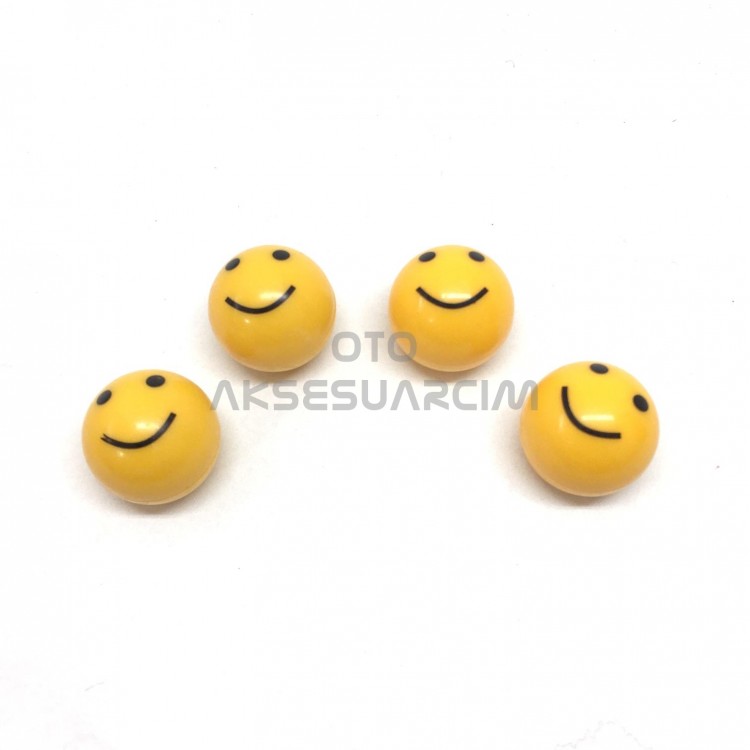 Gülen Emoji Lüx Sibop Kapağı Sarı